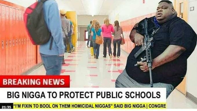 big nigga saves school