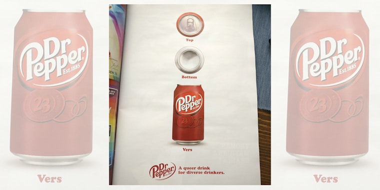 dr pepper vers ad