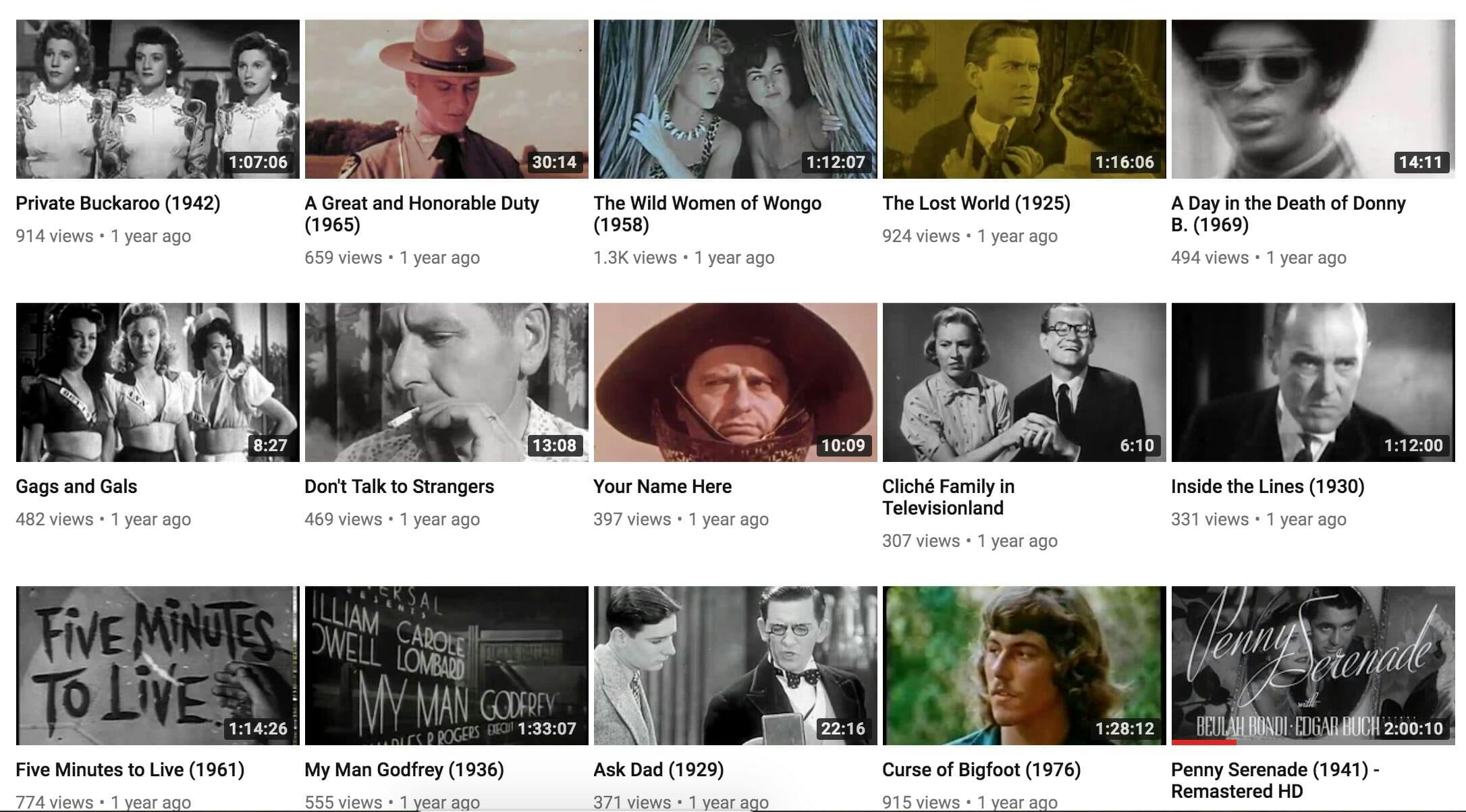 Full Movies on YouTube: How to Find Them and 10 Classics to Watch