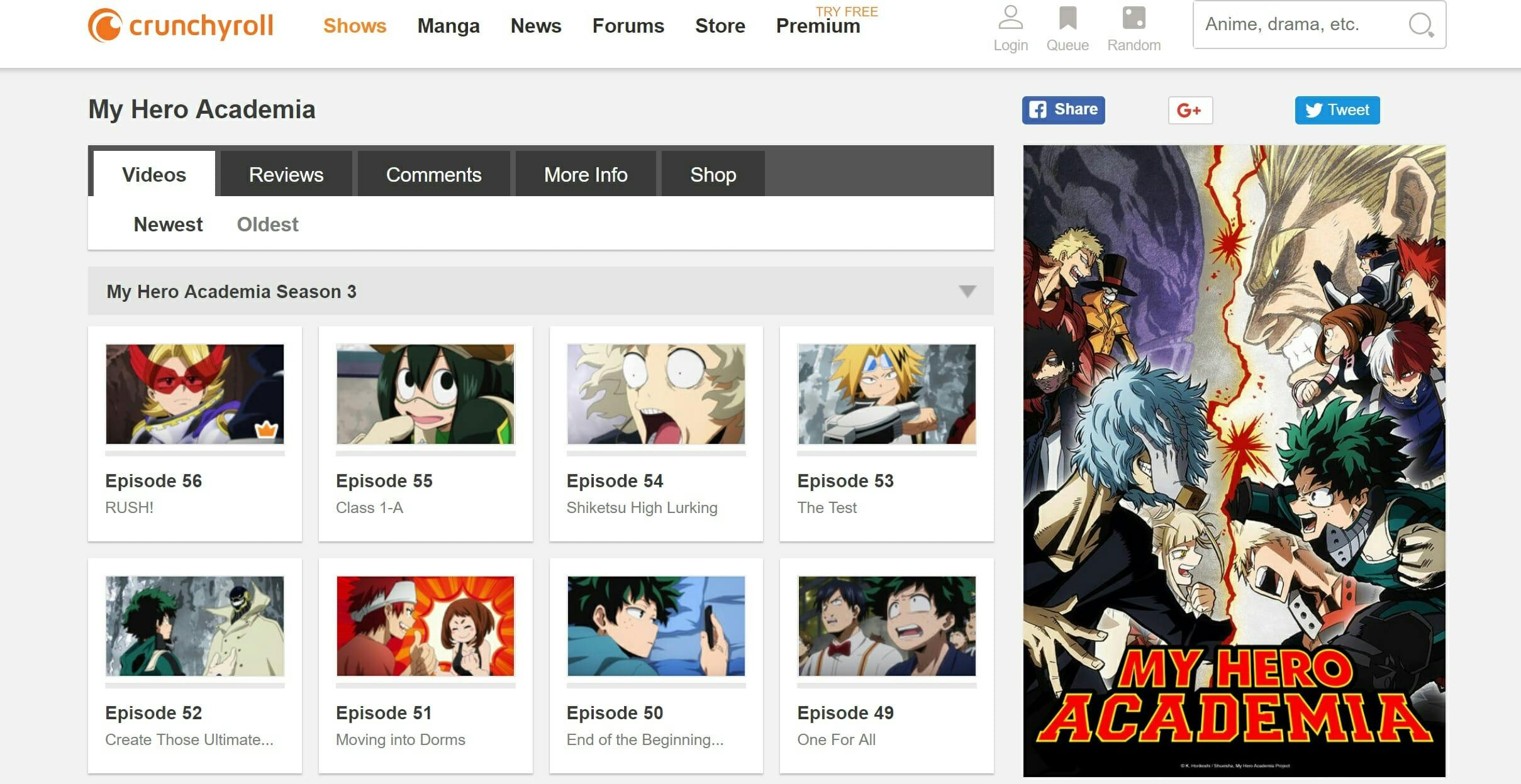 Where to watch My Hero Academia online (Japanese manga/ anime series) –  Internet and life hacks