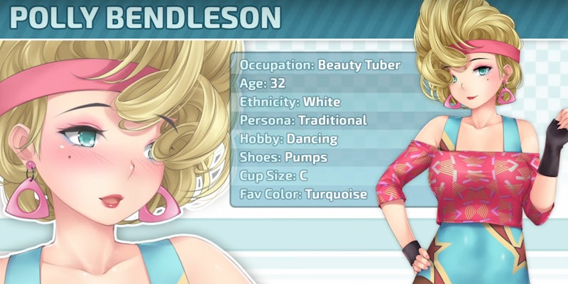 The developer of raunchy dating simulation 'Huniepop 2' introduced a new trans character only to walk back on the option for the character's gender.
