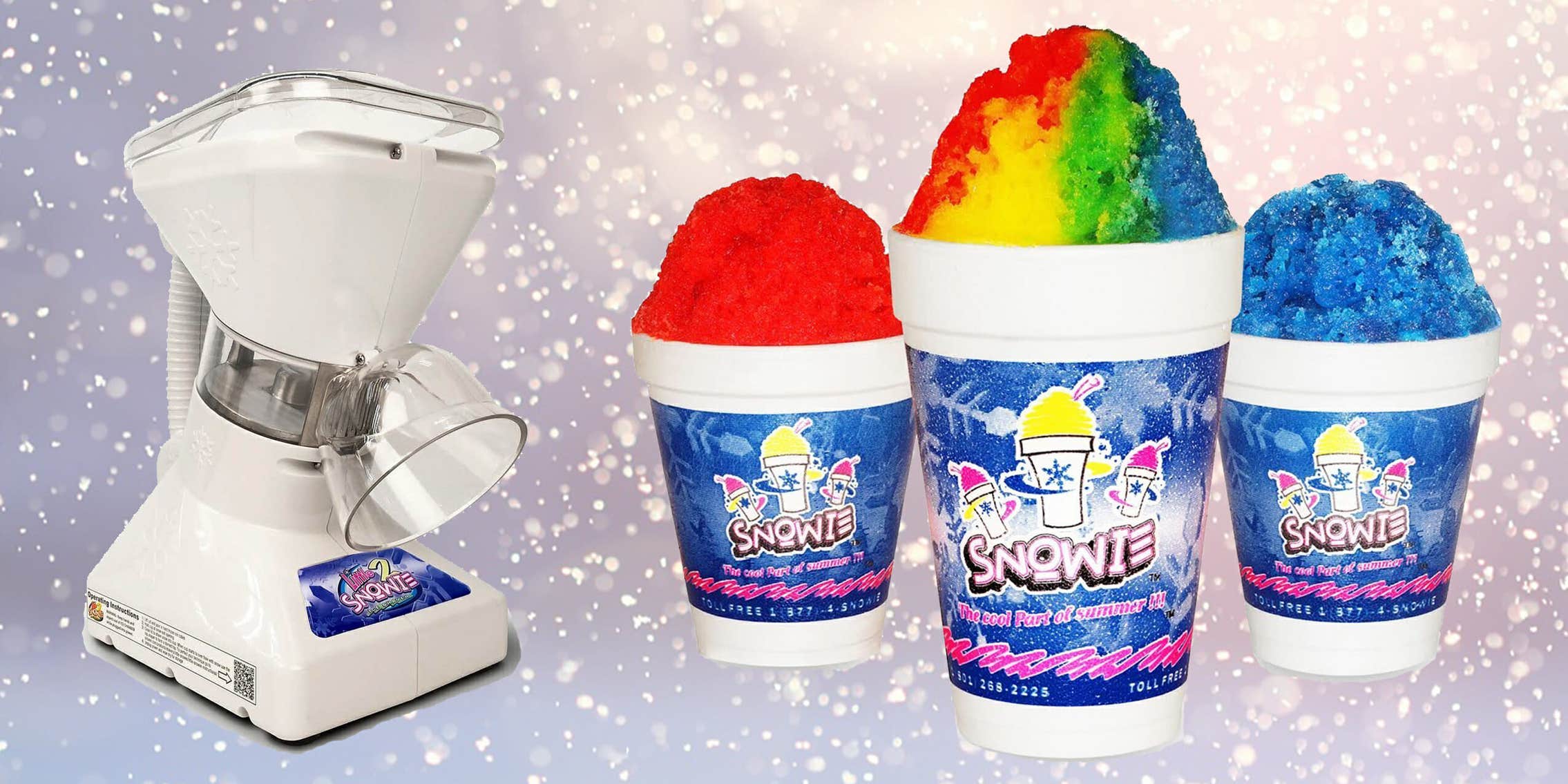 Little Snowie 2 is a pretty dang amazing snow cone machine