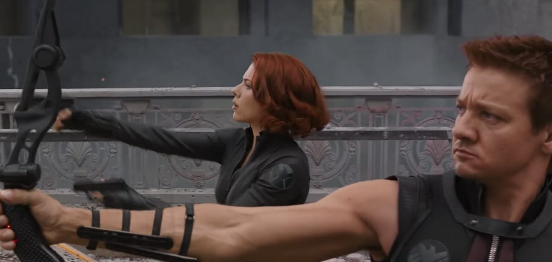 mcu phase 1 heroes - hawkeye and black widow