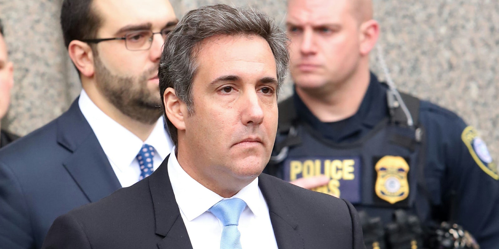 michael cohen and police