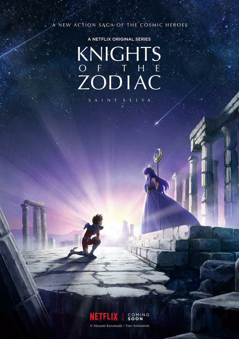 netflix original anime - knights of the zodiac