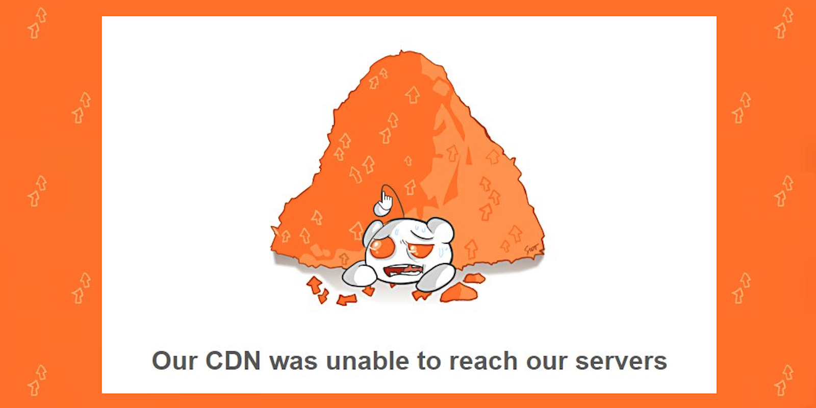 Reddit outage