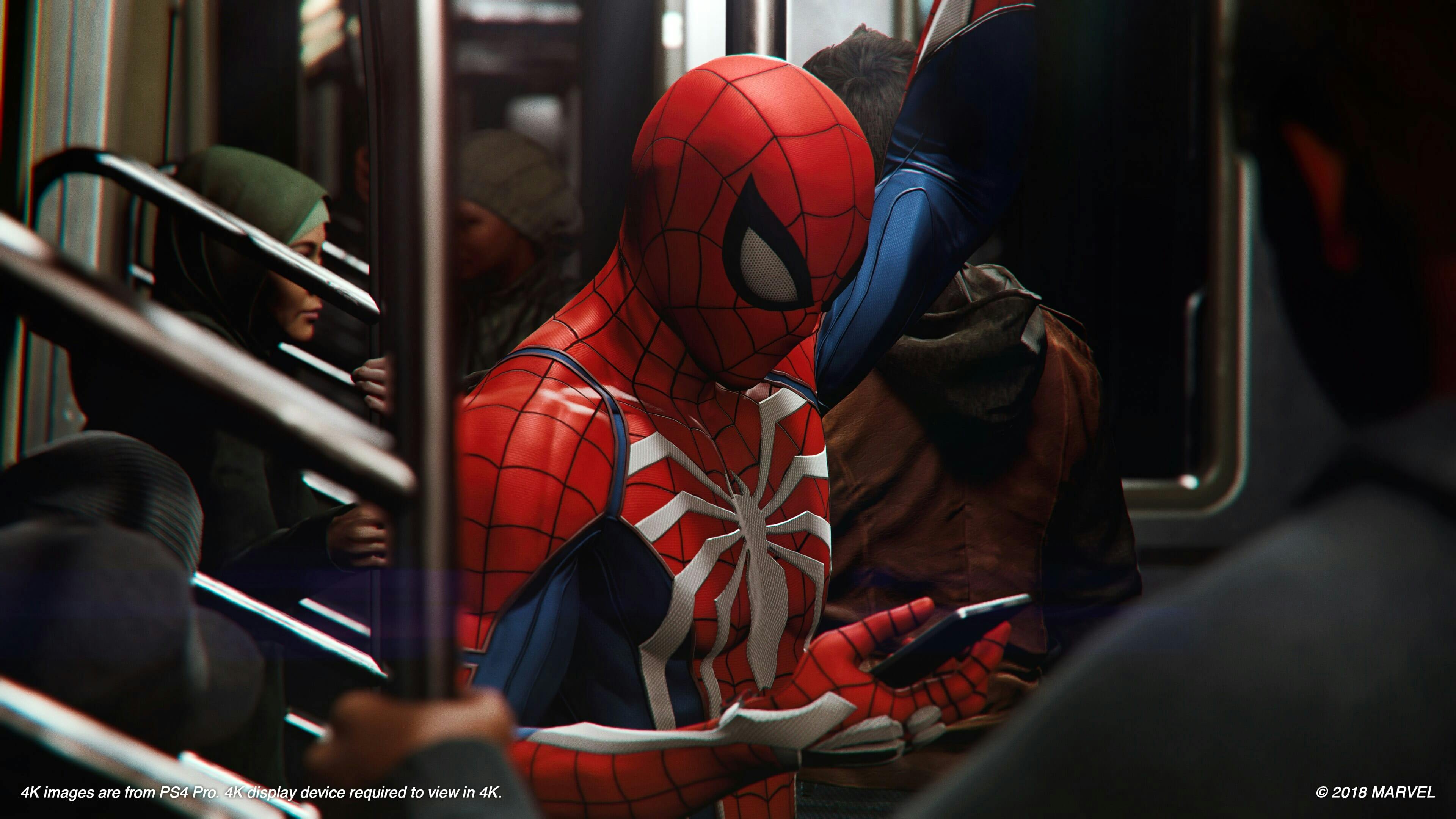 Spider-Man PS4 Subway