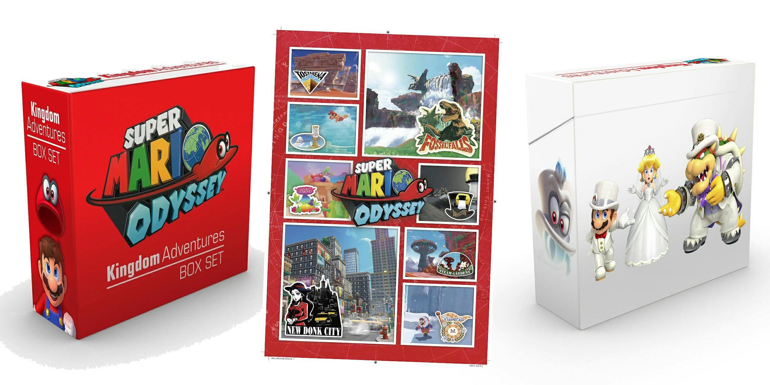 Super Mario Odyssey Kingdom Box Set' catalogs the epic adventure