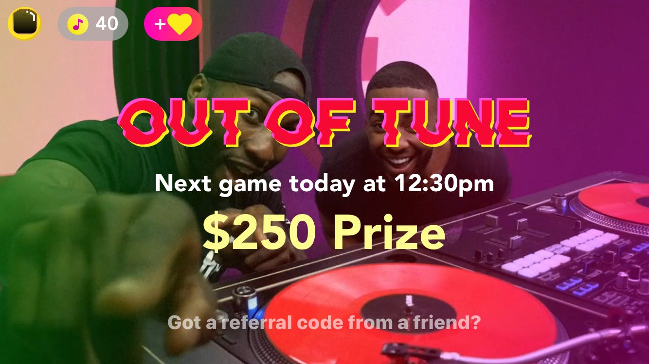 Out of Tune grand prize