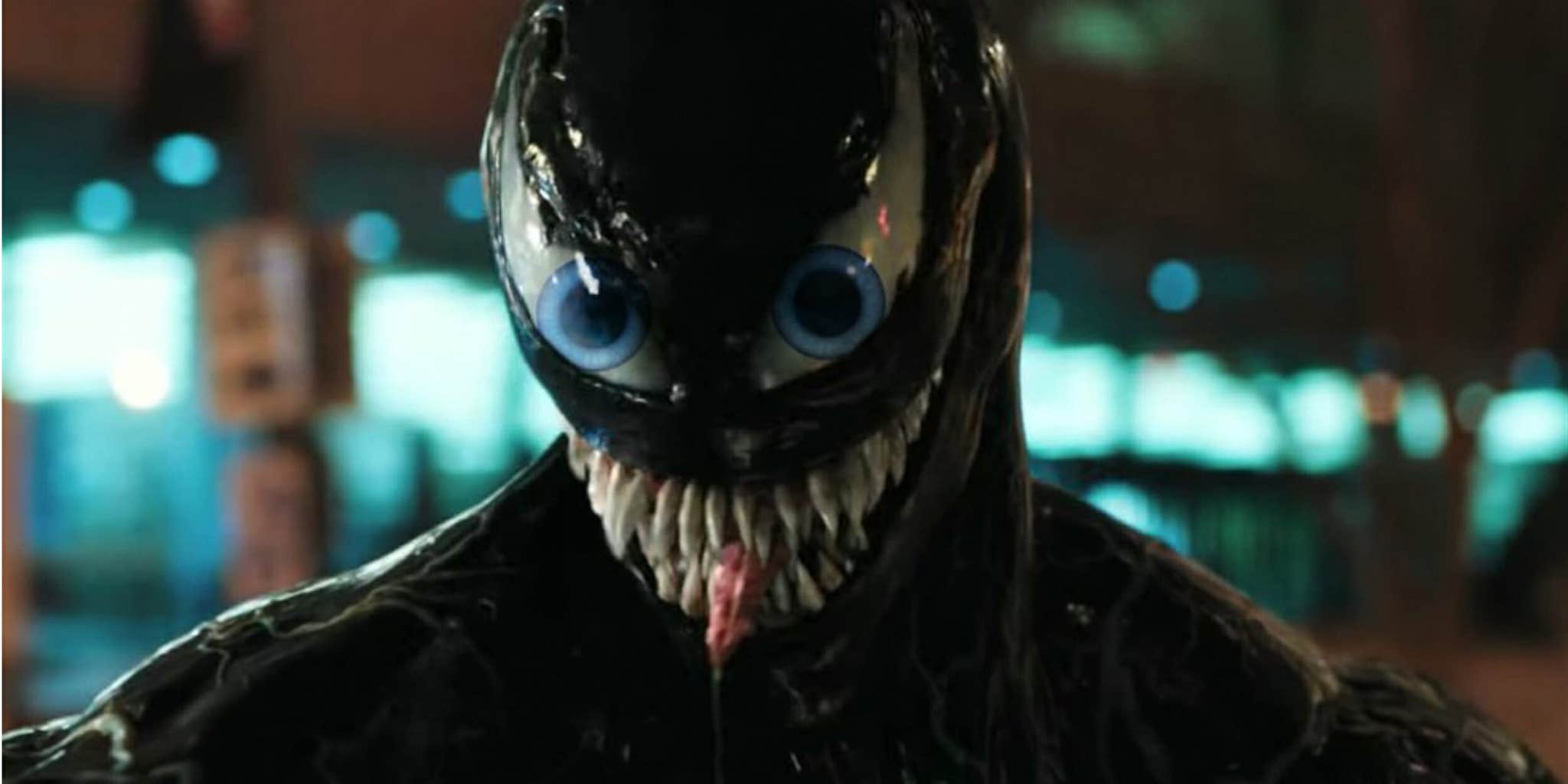 Here�s Venom With a Pair of Googly Eyes Because the Here�s Venom With a Pair of Googly Eyes Because the