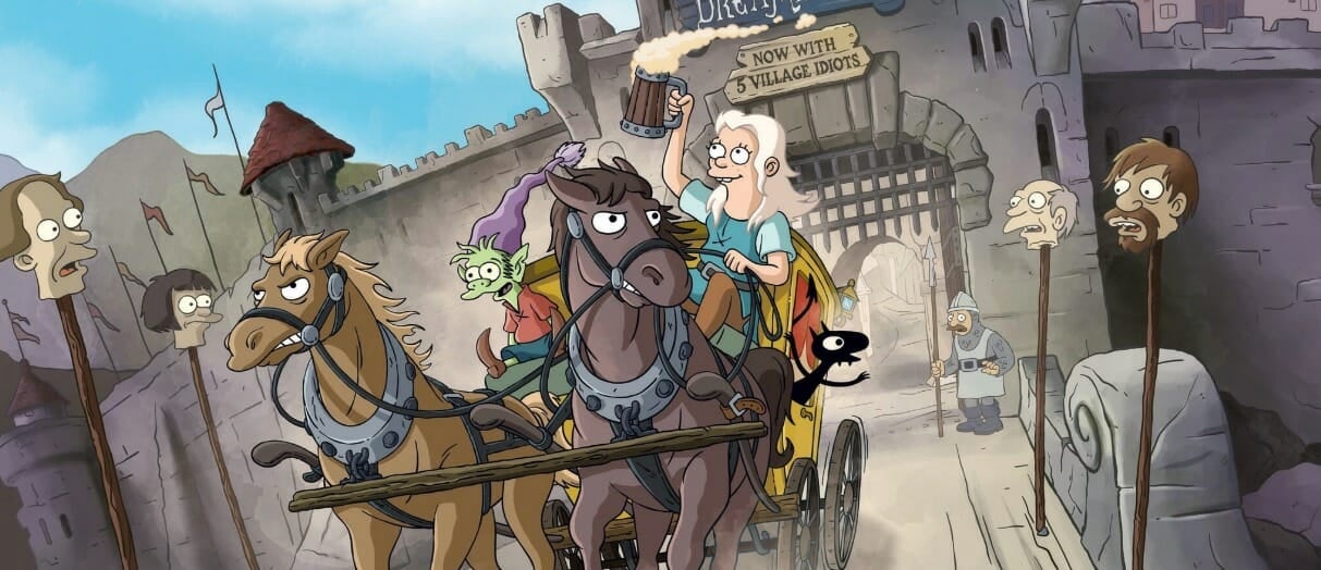 whats new on Netflix september 2018 - disenchantment