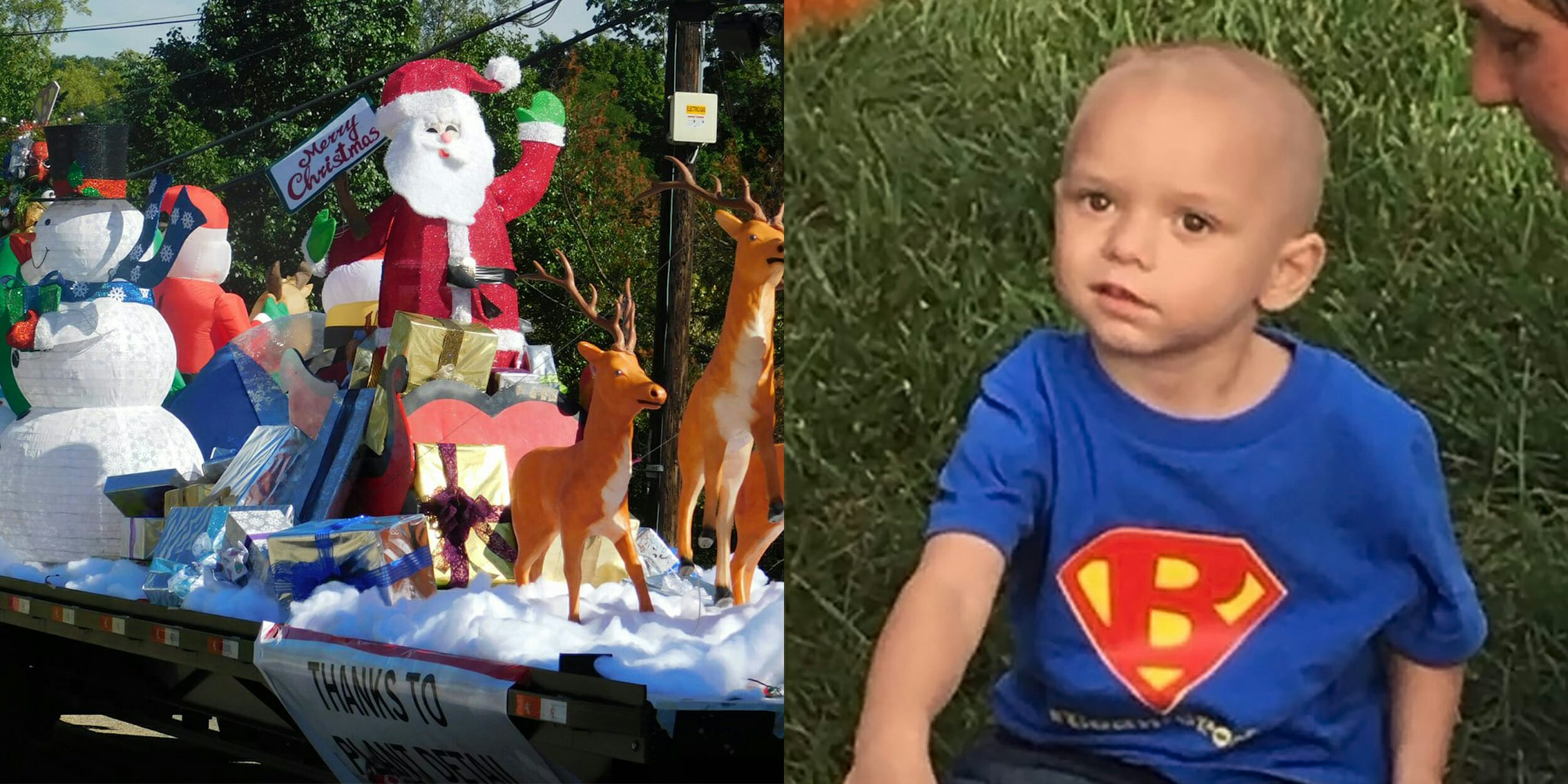 Ohioans Celebrate Christmas Early for Toddler With Terminal Cancer
