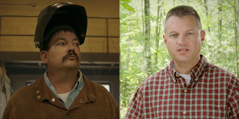 The brother of Randy Bryce, the Democrat looking to take Rep. Paul Ryan's (R-Wis.) seat in Congress this Novemeber, starred in an ad attacking him.