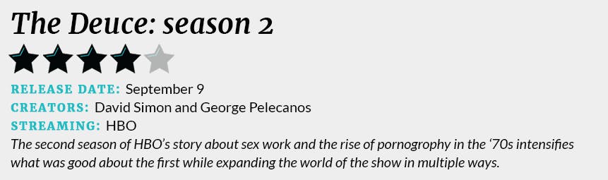 The Deuce season 2 review box
