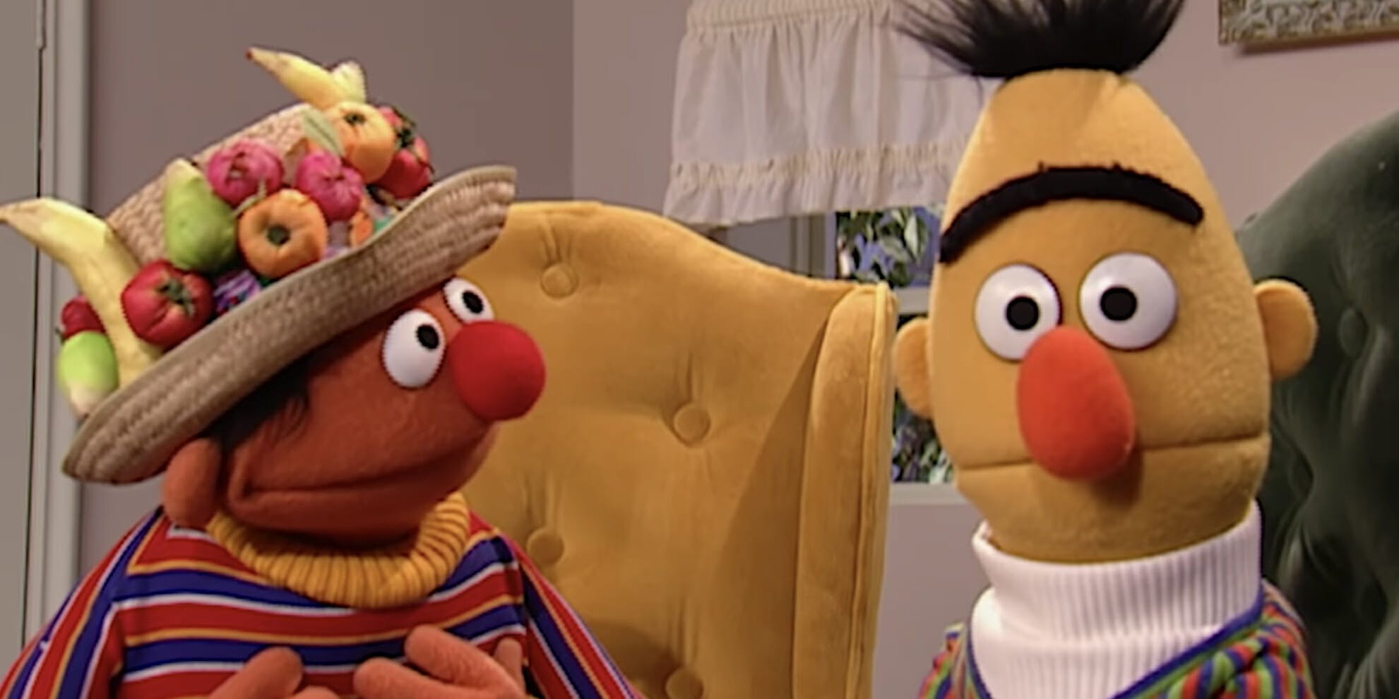 The characters bert and ernie on sesame street were named after bert ...