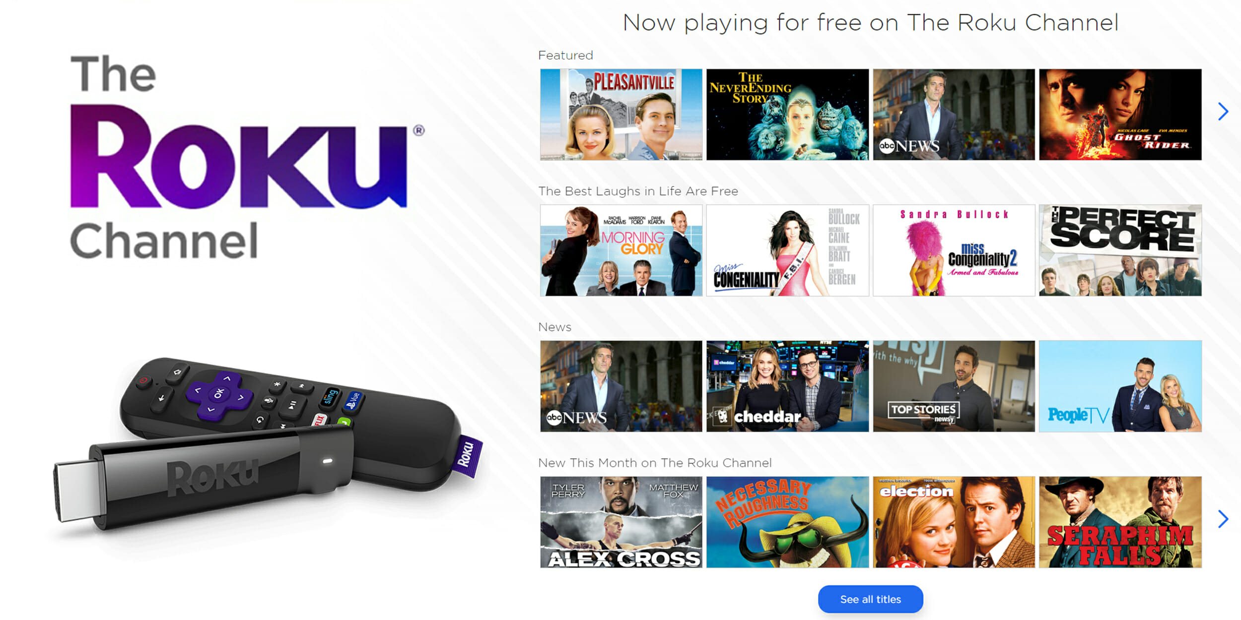 Roku Free Channels 25 Best Channels for Free Movies and TV Shows