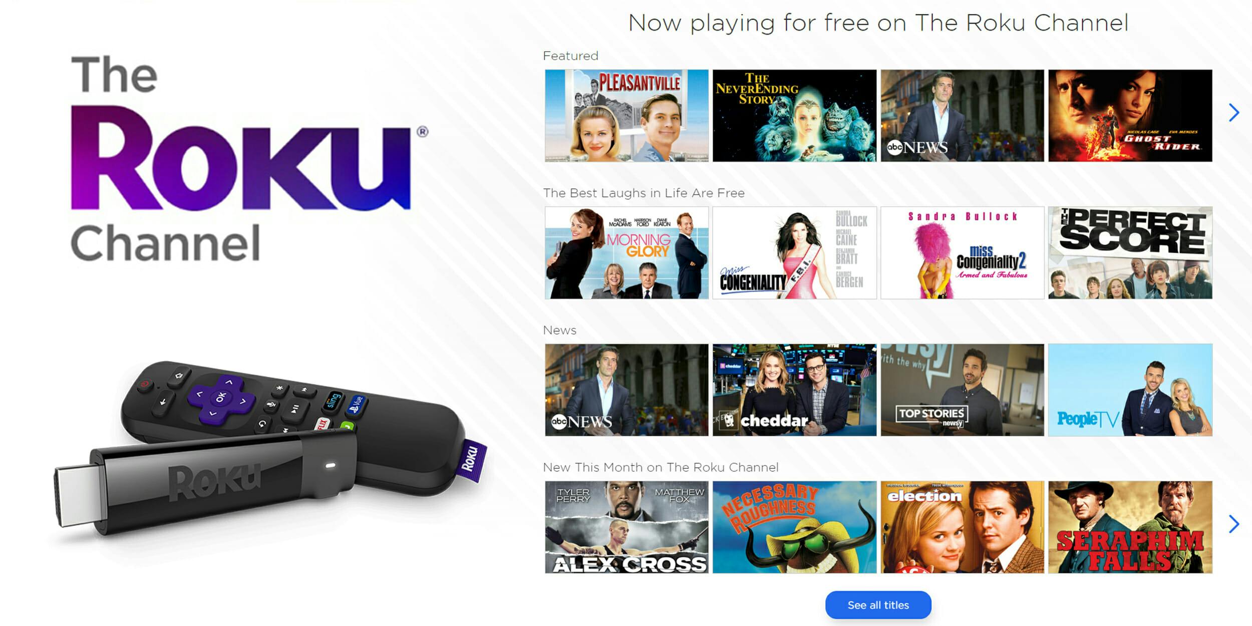 Roku Free Channels: 25 Best Channels for Free Movies and TV Shows