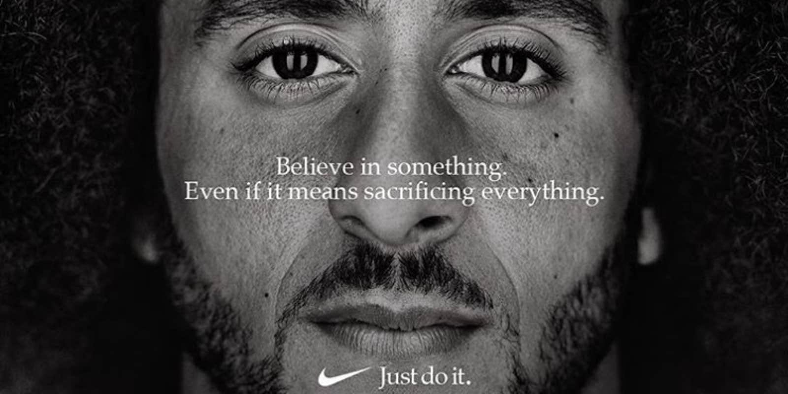 Colin cheap nike ad