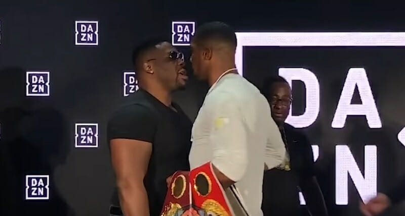 DAZN streaming Anthony Joshua