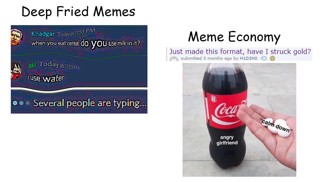deep fried economy memes