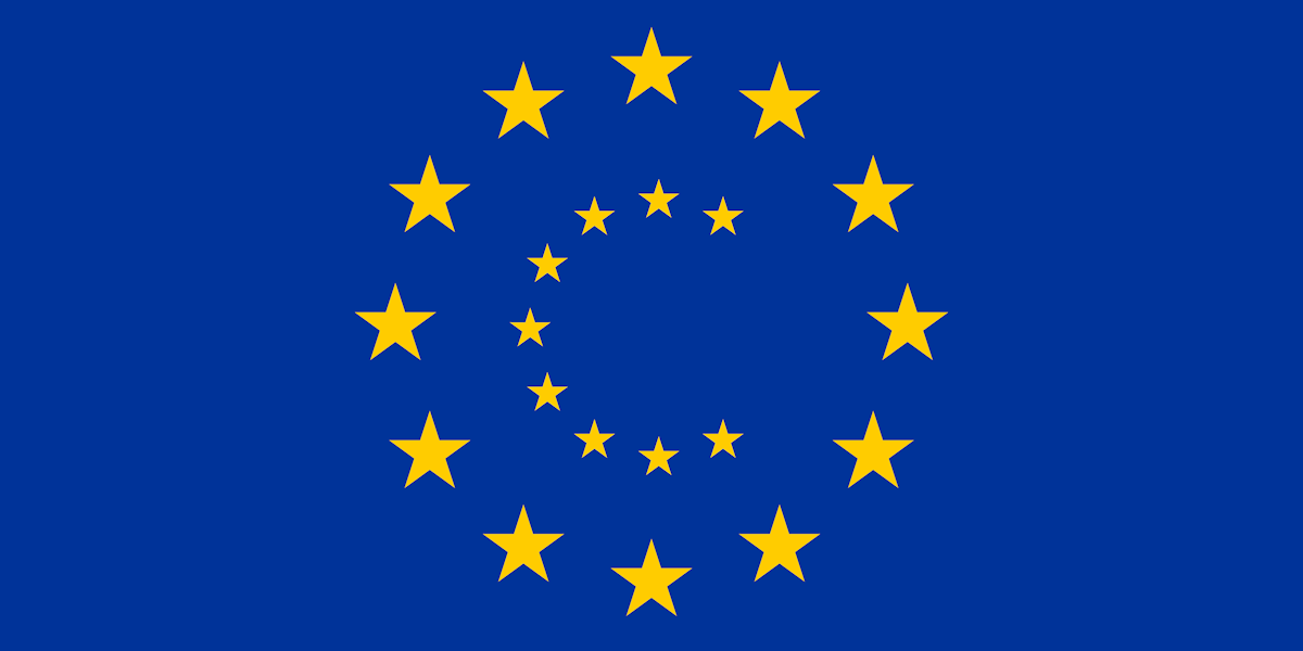 european flag copyright symbol