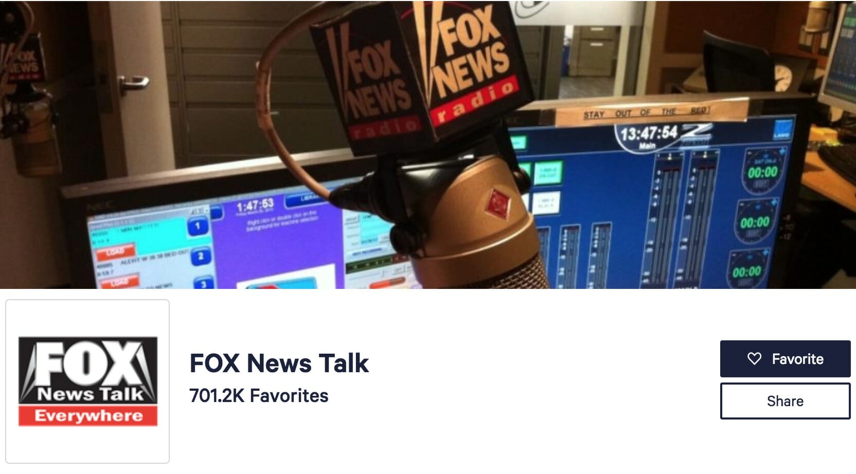 Fox news radio sales live stream