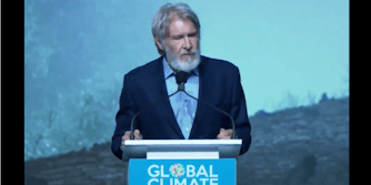 harrison ford climate change