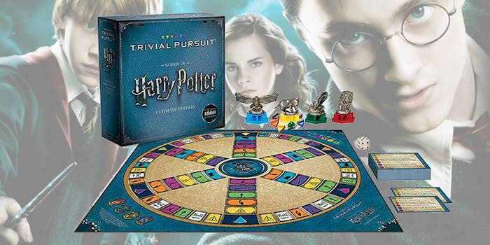 Harry Potter trivial pursuit
