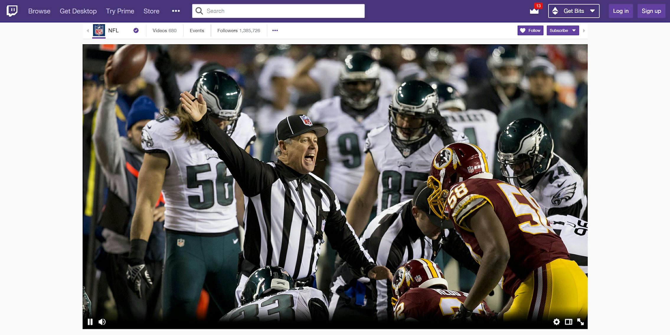 how to watch thursday night football live stream on twitch