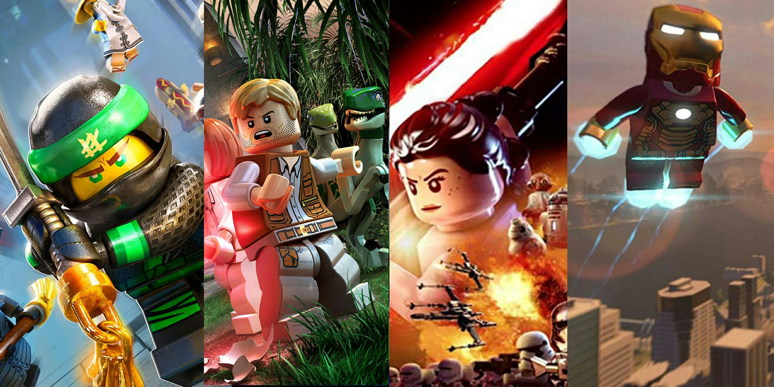 5 LEGO NINTENDO 3DS GAMES, MARVEL/STAR WARS/AVENGERS/MOVIE/CITY UNDERCOVER,  NEW