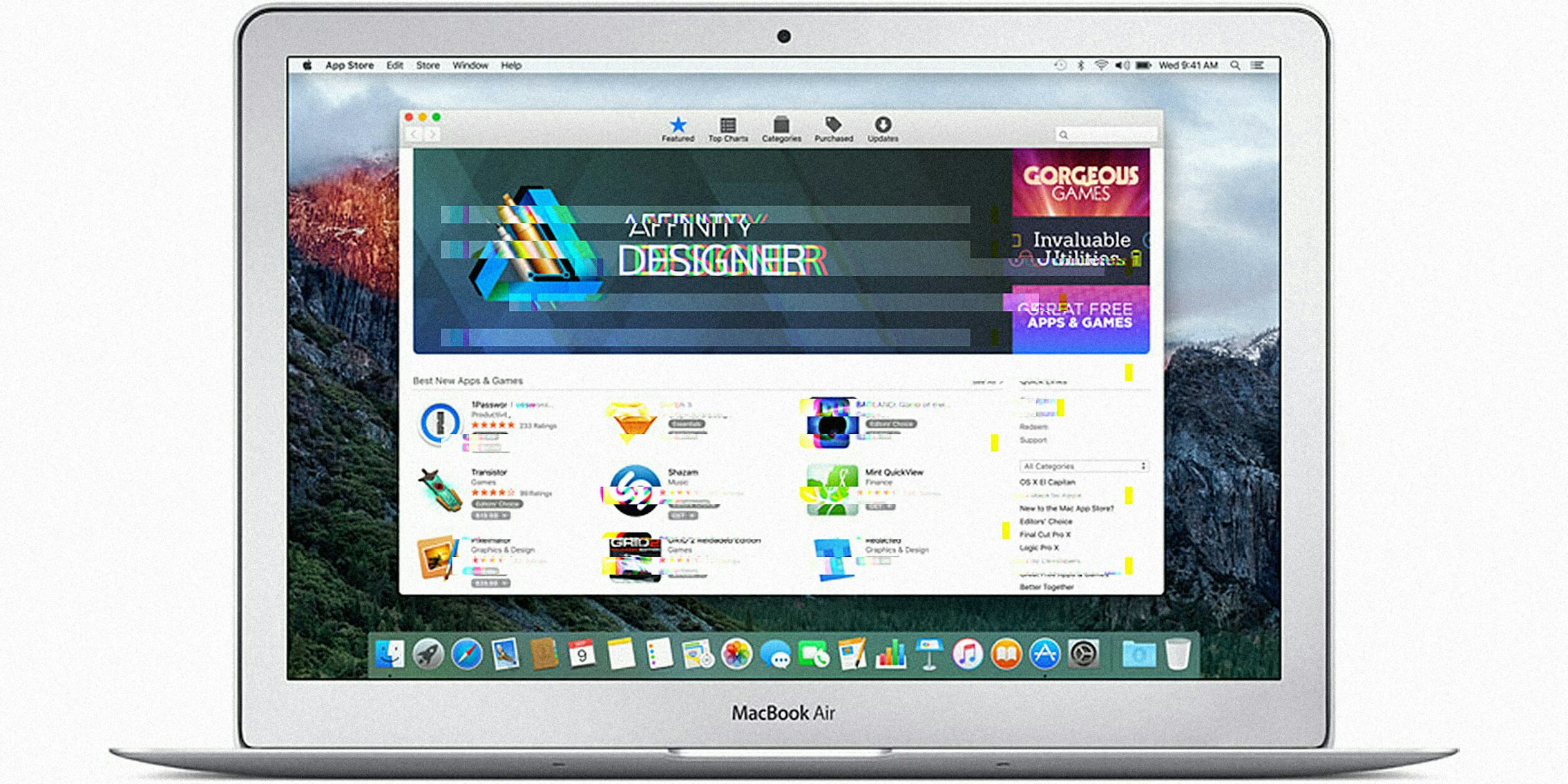 macbook air mac store glitch