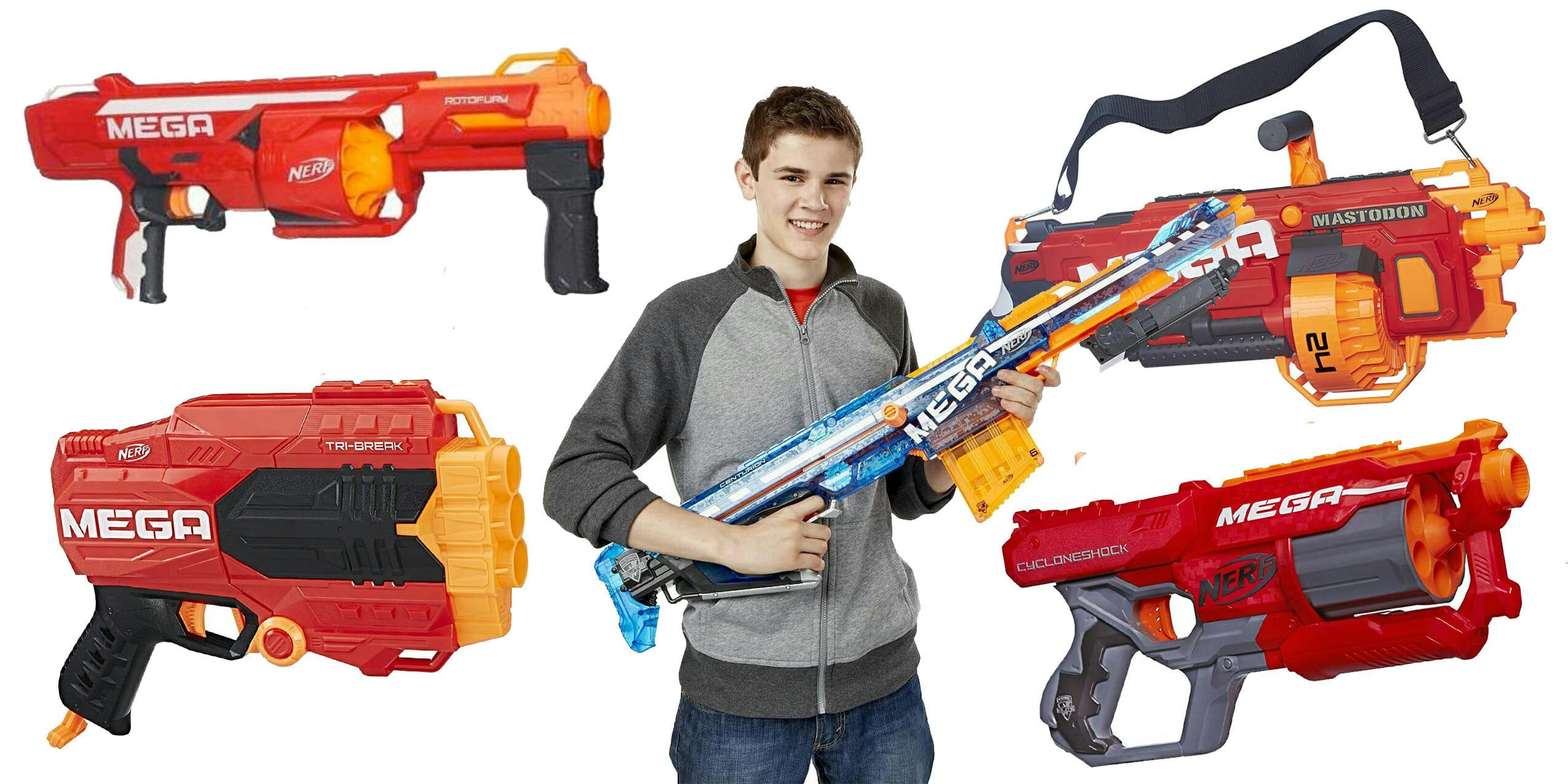 Nerf N-Strike Mega Accustrike Thunderhawk Blaster with 50 Nerf