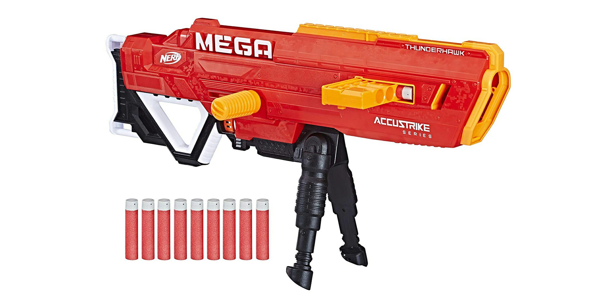 mega nerf gun 24 bullets