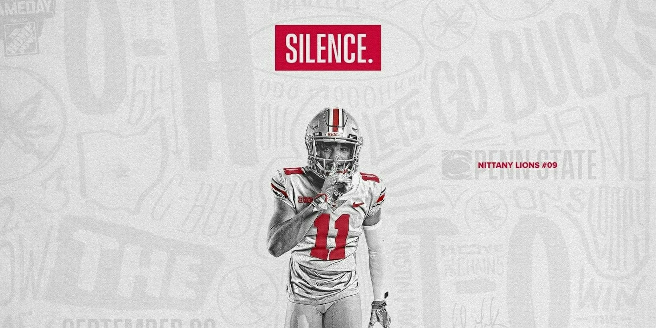 Ohio State football silence tweet