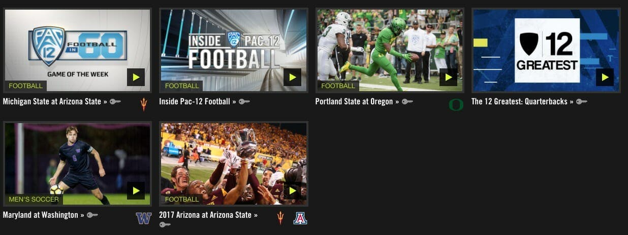 pac-12 network streaming