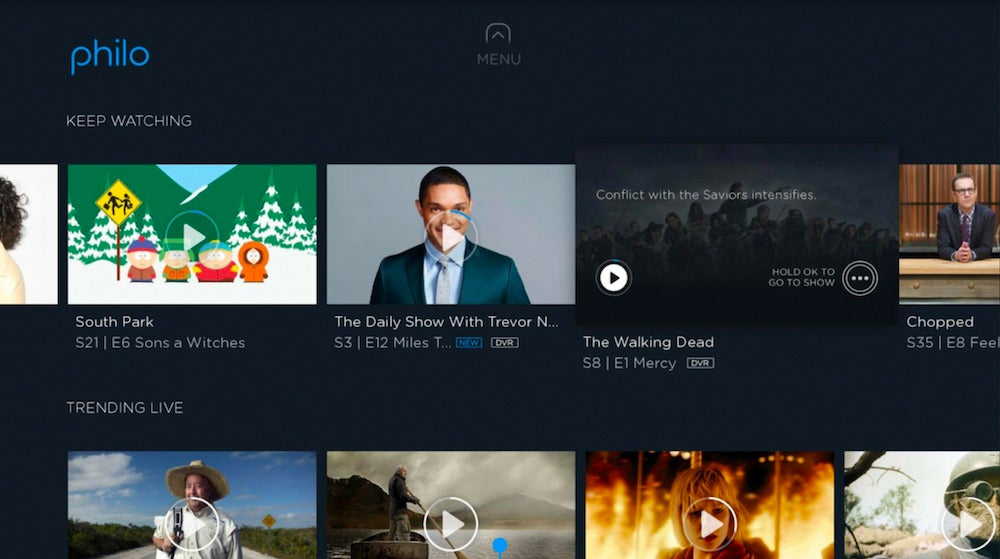 roku channels - philo