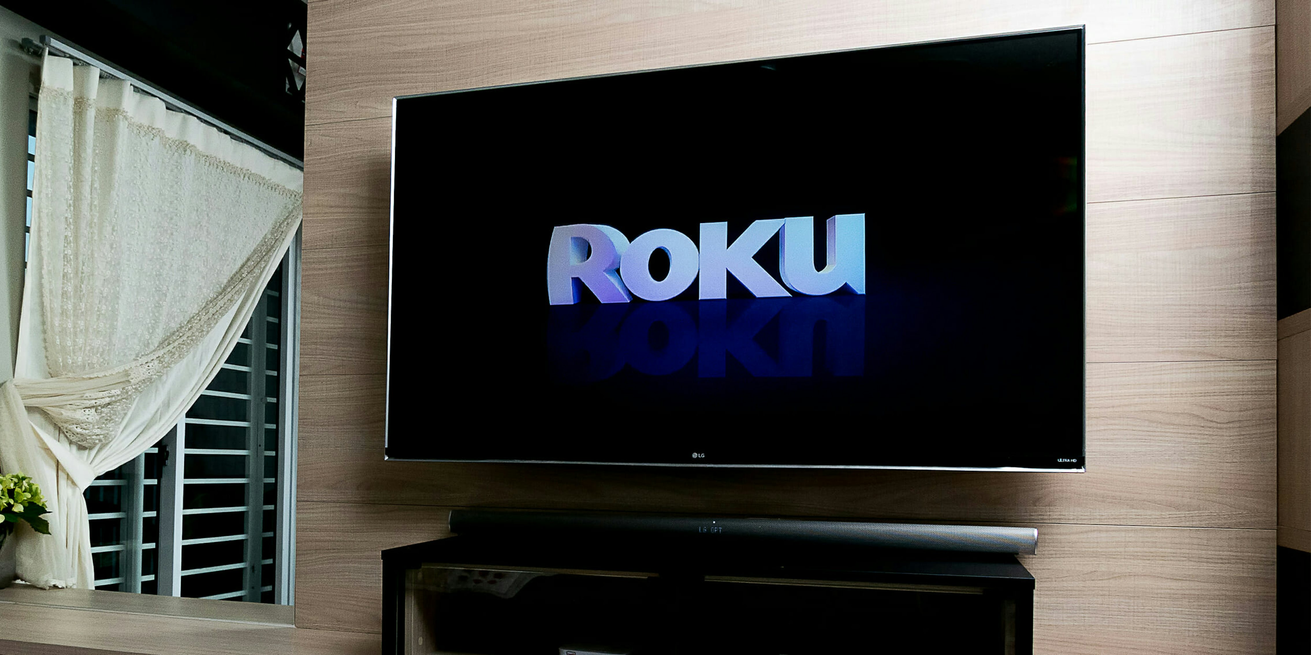 roku private channels - roku on big screen television