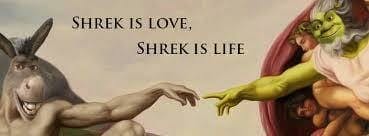 shrek creation meme