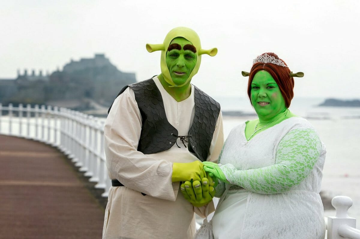 shrek fiona wedding 1