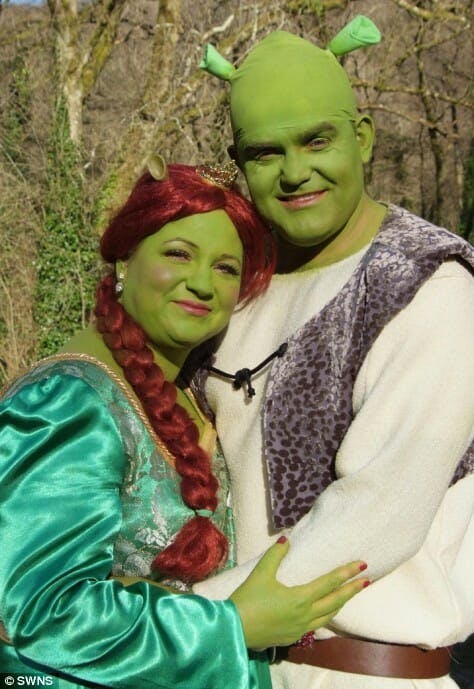 shrek fiona wedding 2