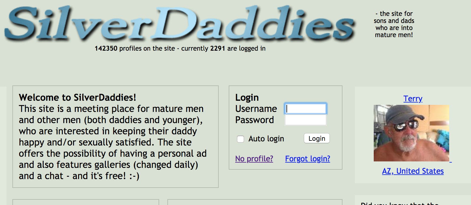 most popular gay dating apps : silver daddies