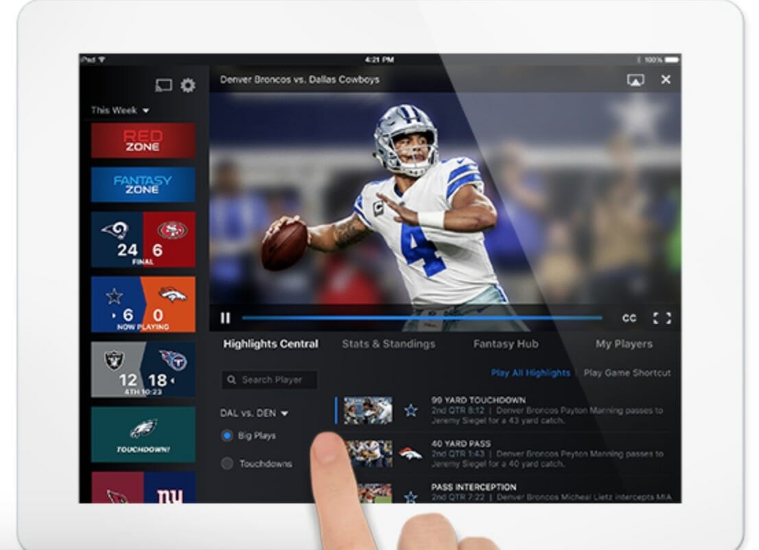 How to Stream NFL Games Online NFL Sunday Ticket, NFL RedZone and More
