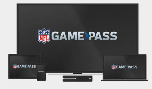 Image showing different devices that you can stream nfl sunday ticket on with NFL Game Pass