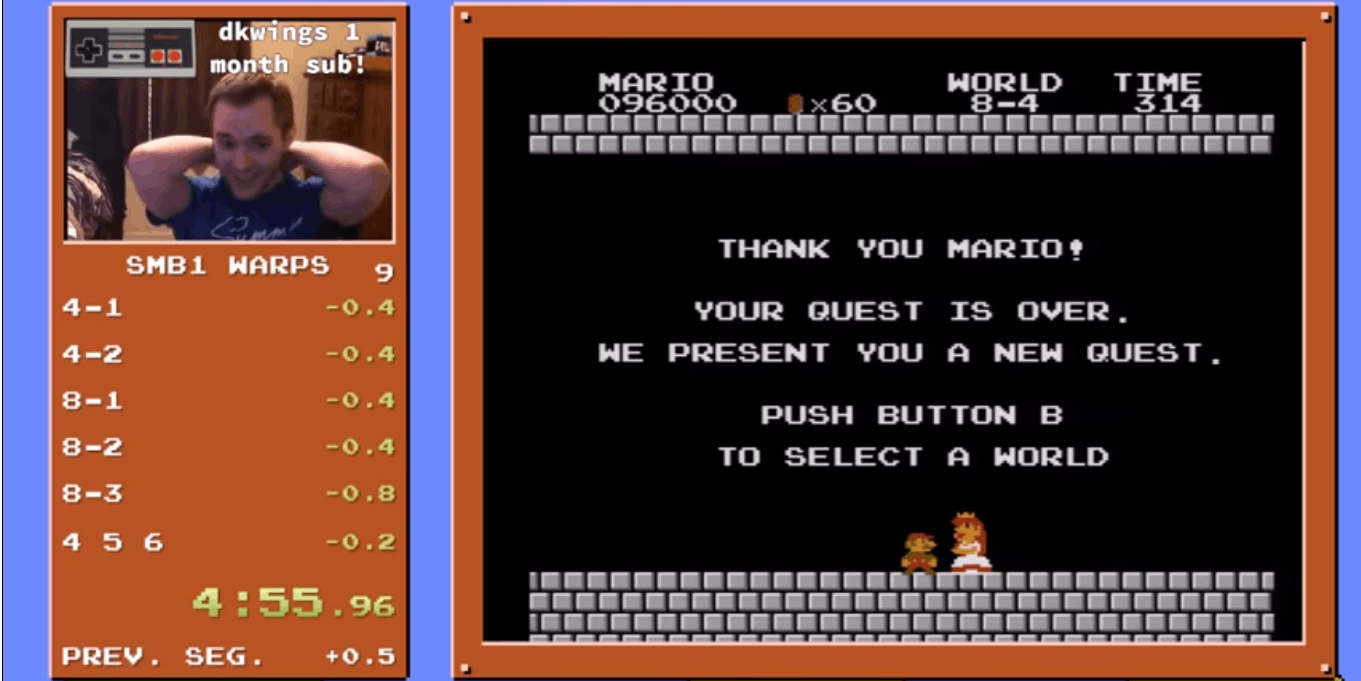 Any% in 04:41 by Rayrrgames - Super Mario Bros. Star Scramble - Speedrun