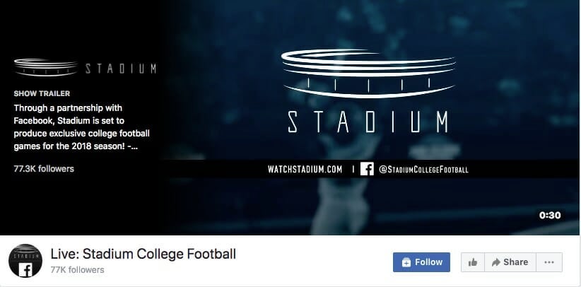 watch college football on facebook - mountain west