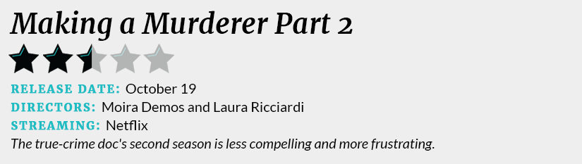 Making a Murderer Part 2 review box