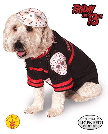 Pet costume Friday the 13th