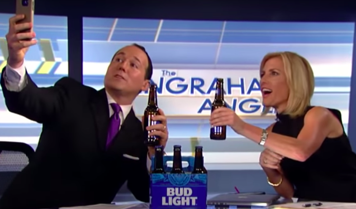 Laura Ingraham Fox News beer