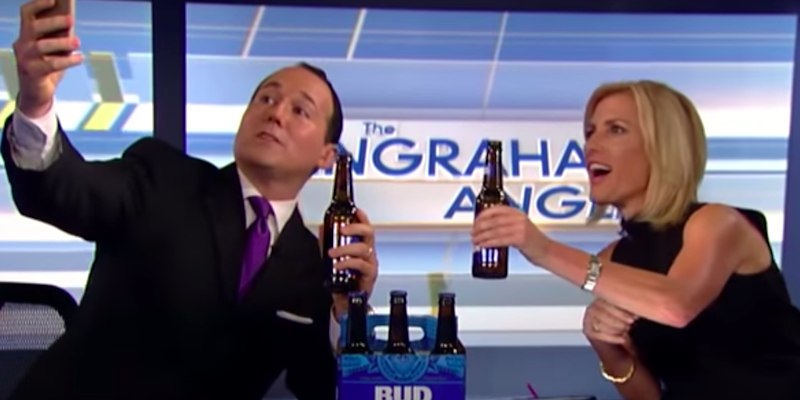 Laura Ingraham Fox News beer
