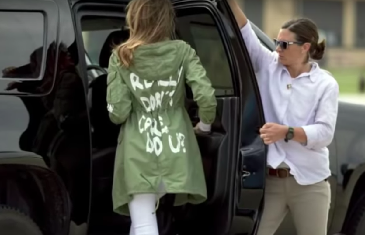 Melania Trump jacket